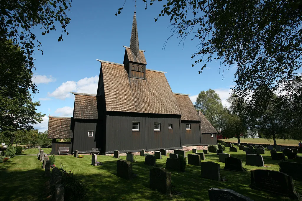Picture of Høyjord stavkirke (Vestfold - Norway)