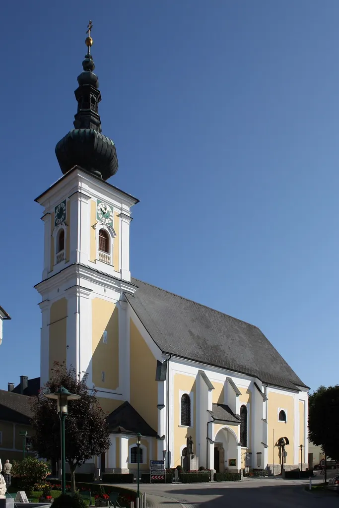 Pfarrkirche von der oberösterreichischen Gemeinde Vorchdorf.