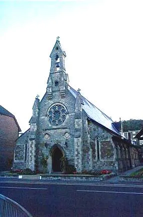 Dover, St Paul's Roman Catholic Church. Situated on Maison Dieu Road, Dover.