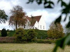 Pedersborg Kirke, set fra sydvest