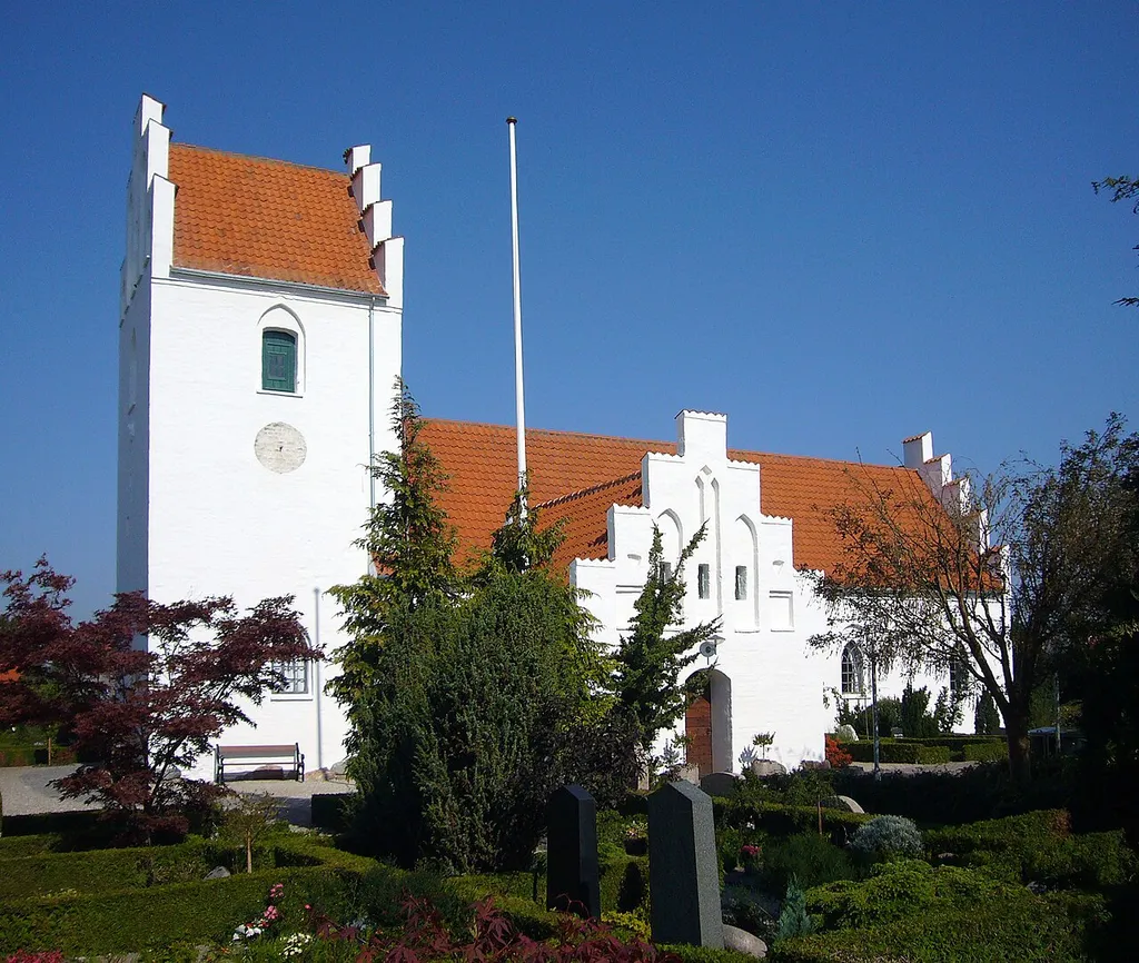 Karlslunde Kirke in Roskilde County, Denmark