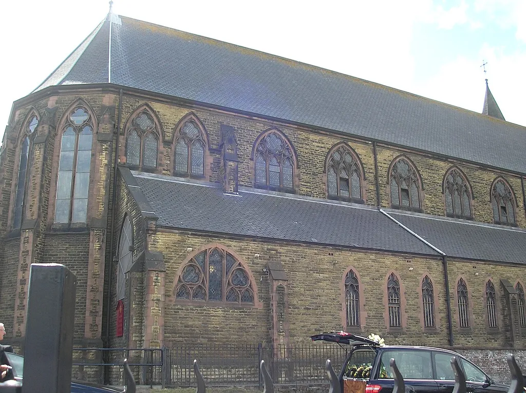 Exterior of Sacred Heart Roman Catholic Church, Liverpool