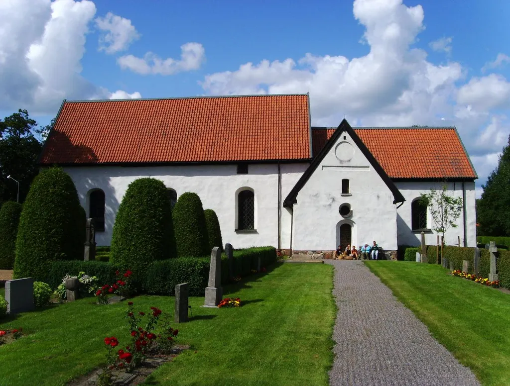 Södra fasaden.