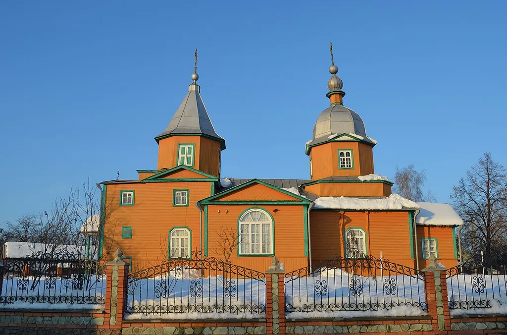 Борова. Церква Успіння Богородиці. 1902, 1942 рр.