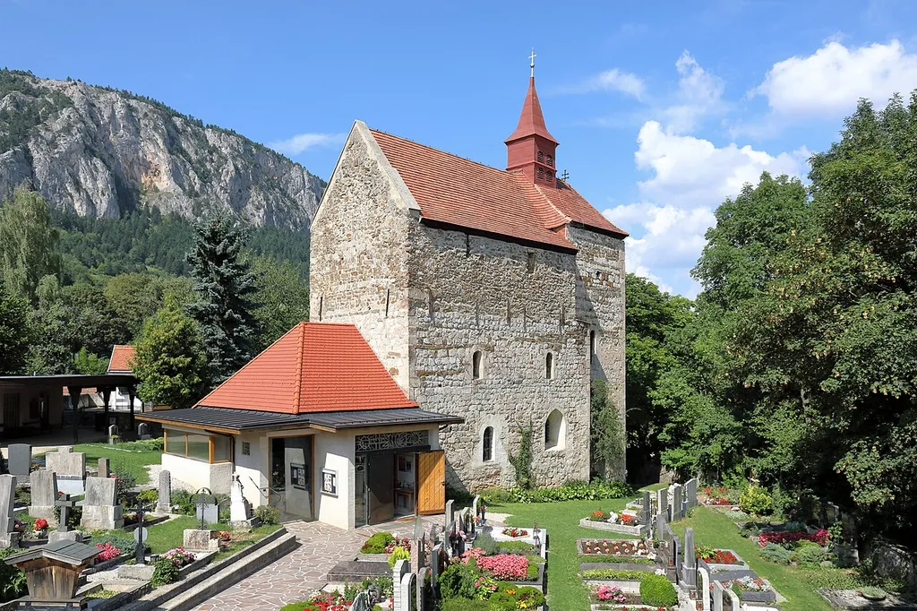 The parish church in Maiersdorf, Hohe Wand, Lower Austria, Austria