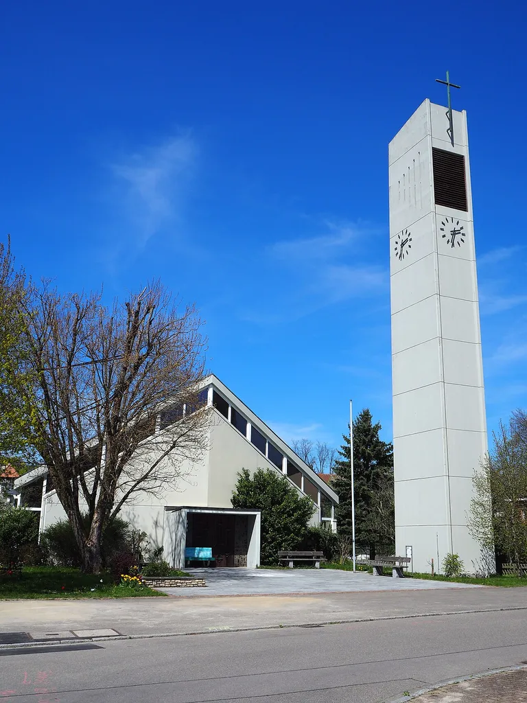 Markuskirche Jestetten, April 2018