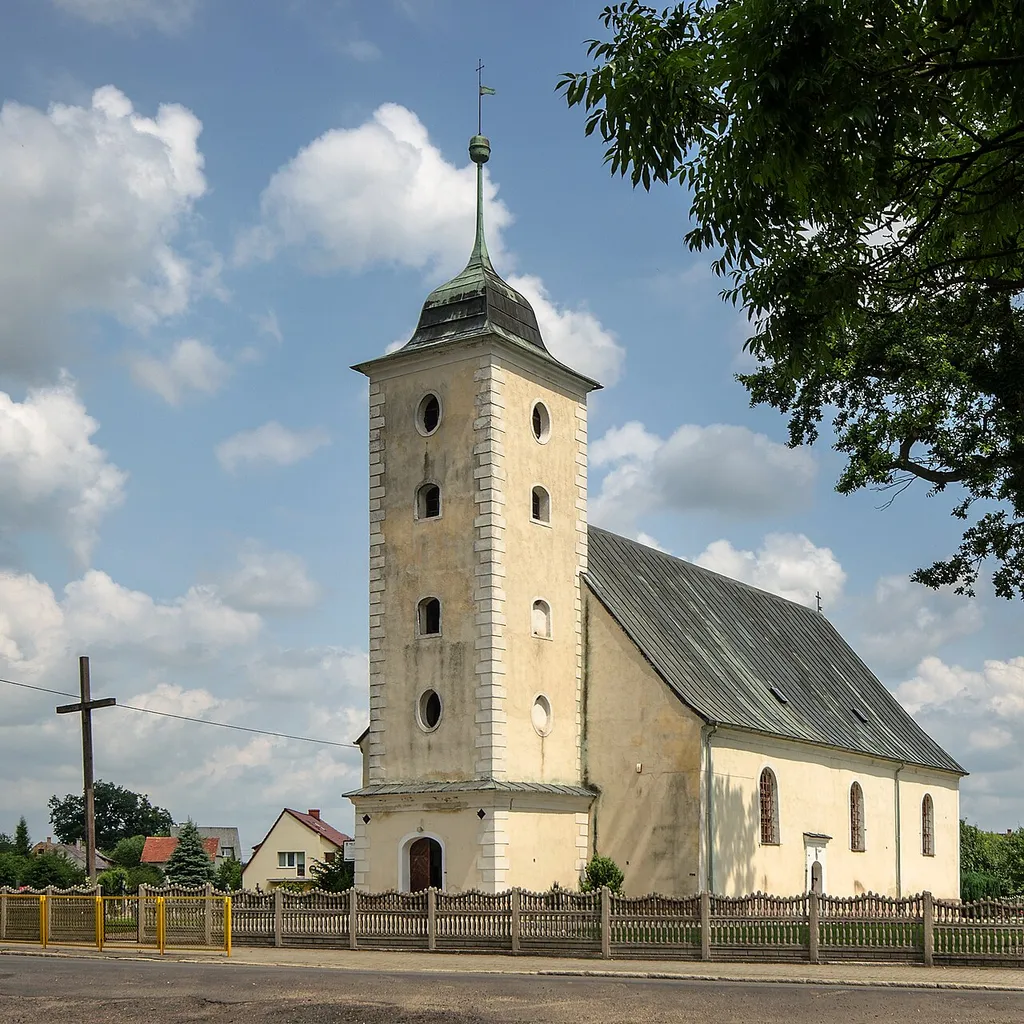 Leszno Dolne, kościół par. p.w. Wniebowzięcia NMP, XVIII