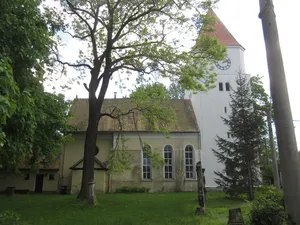 cemetery and church Mockau, Leipzig