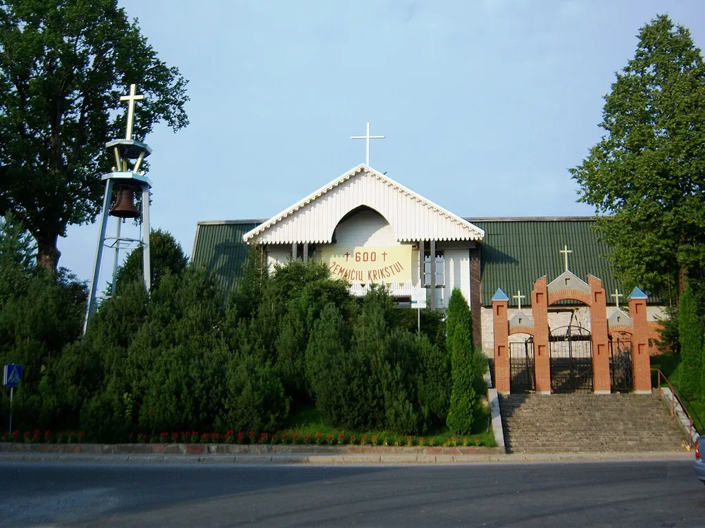 Endriejavas Catholic church, Klaipėda District. Lithuania
