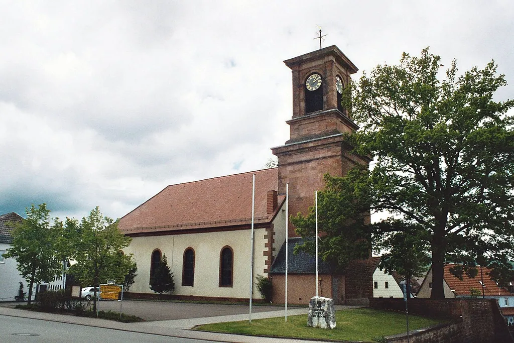 Waldmohr, the village church