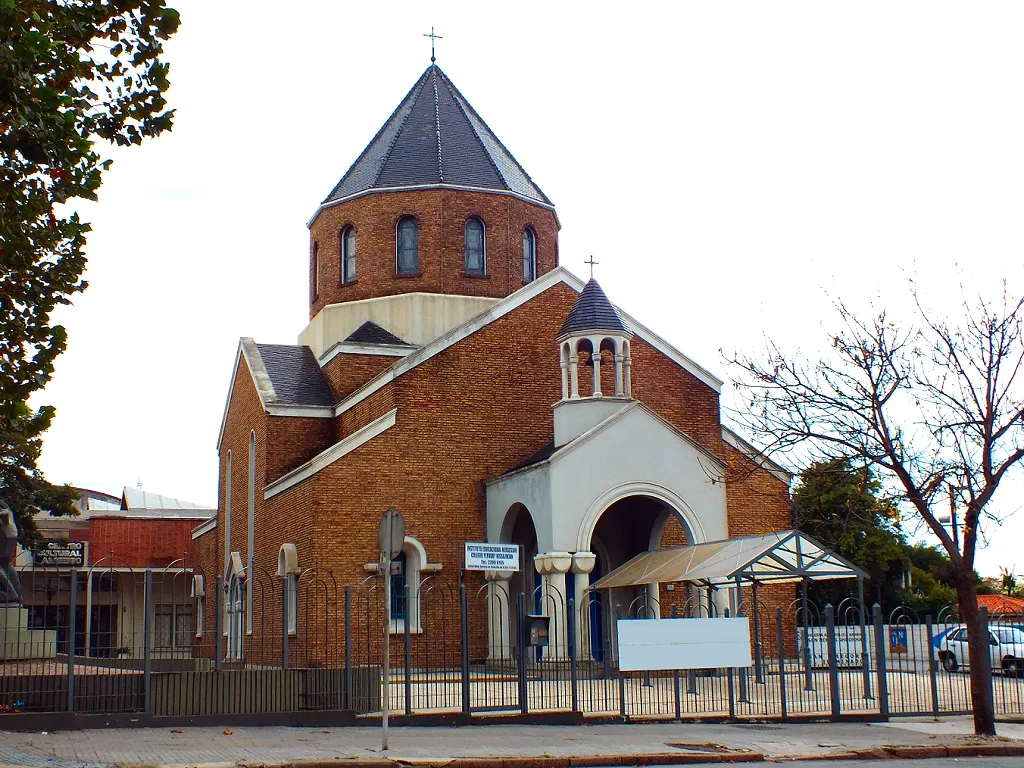 Armenian Apostolic Church San Nerses Shnorhali, Bella Vista, Montevideo, Uruguay.
