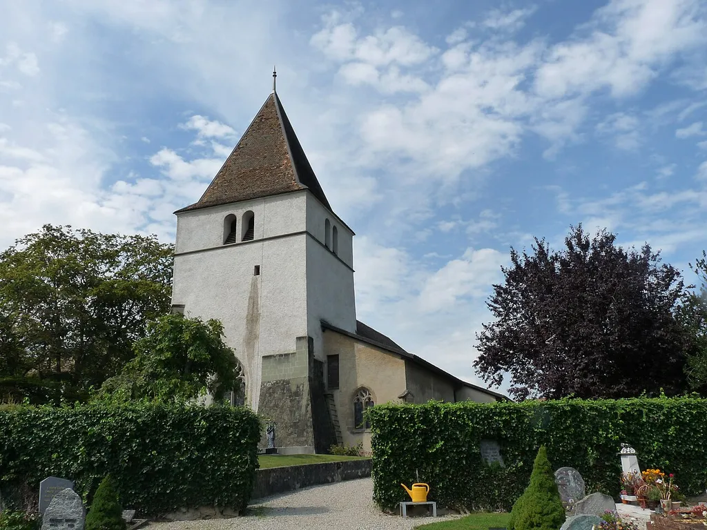 Eglise évangélique réformée Saint-Christophe de Commugny (canton de Vaud, Suisse)