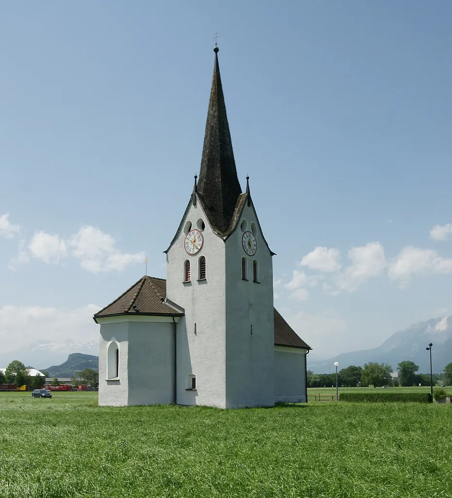 Kapelle (ehemals Filialkirche) "hl. Anna" in Rankweil, (Brederis).