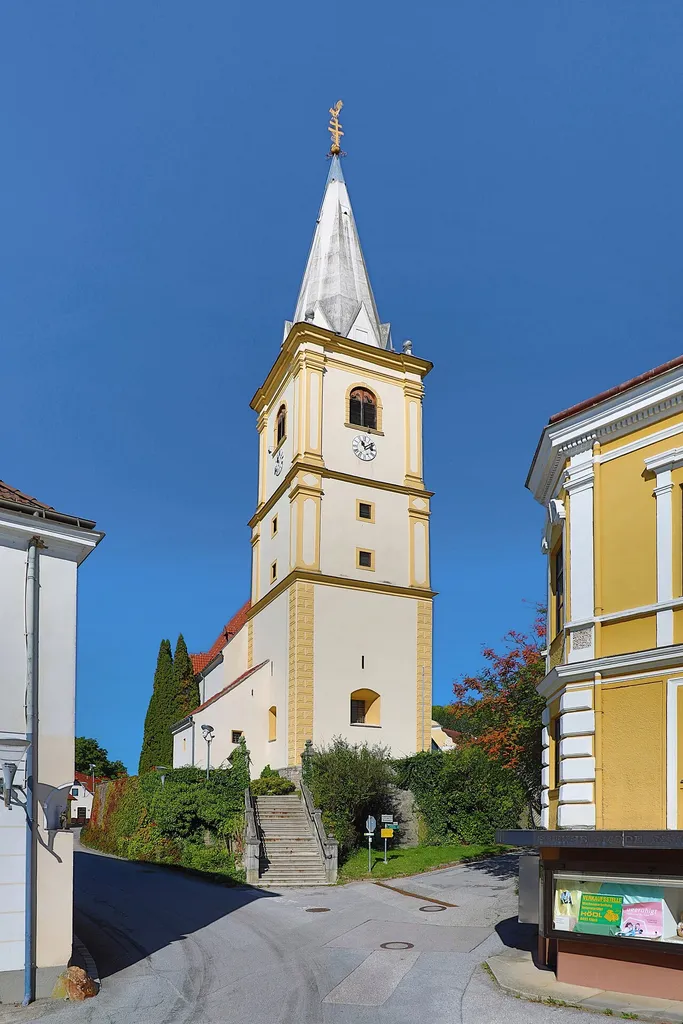 Parish church of Krumbach, Lower Austria.