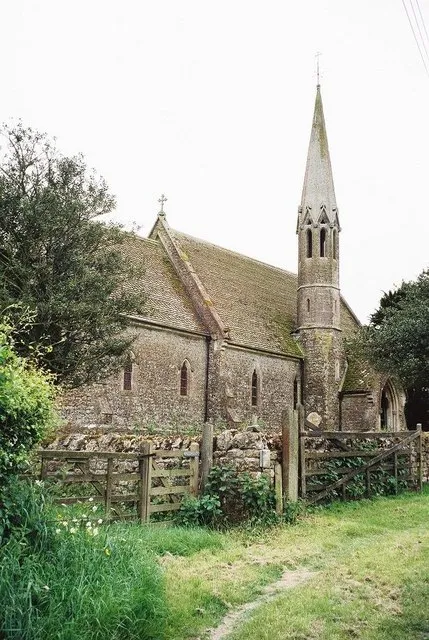 North Poorton: parish church of St. Mary Magdalene Built in 1861-2.