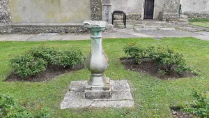 Sundial In Churchyard Of St Lawrence To South Of East End