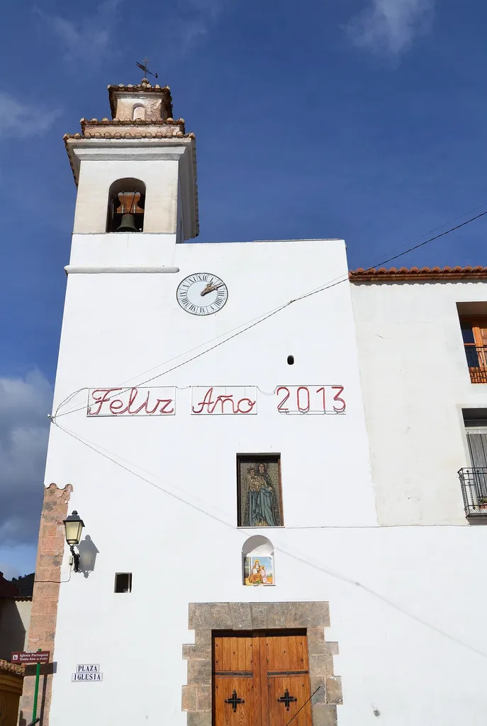 Església de santa Anna de Xóvar, Alt Palància.