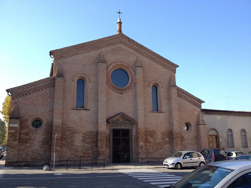 Veduta della Chiesa di Santa Maria delle Grazie a Voghera (PV)