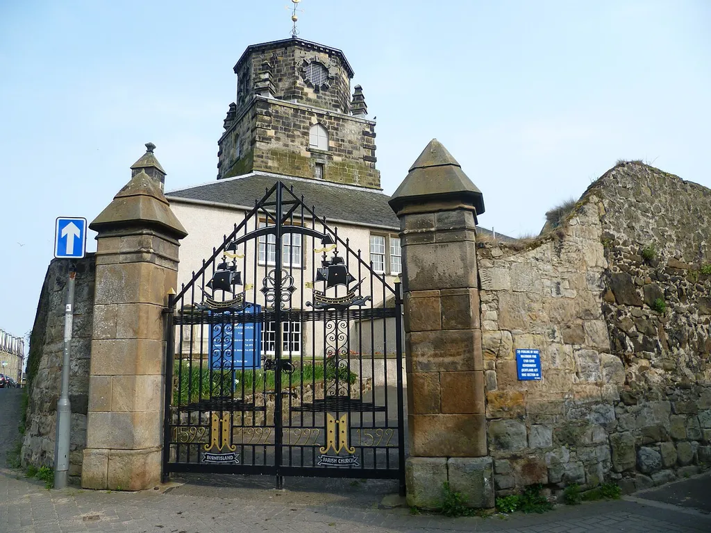 Dating from 1592, St. Columba's is the oldest pre-Reformation kirk still in use. In 1601, it was the venue of the General Assembly, held in the presence of King James VI, at which the need for a new translation of the Bible was suggested. The idea materialised a decade later with the appearance of the Authorised Version, known as the 'King James Bible', printed in England in 1611.