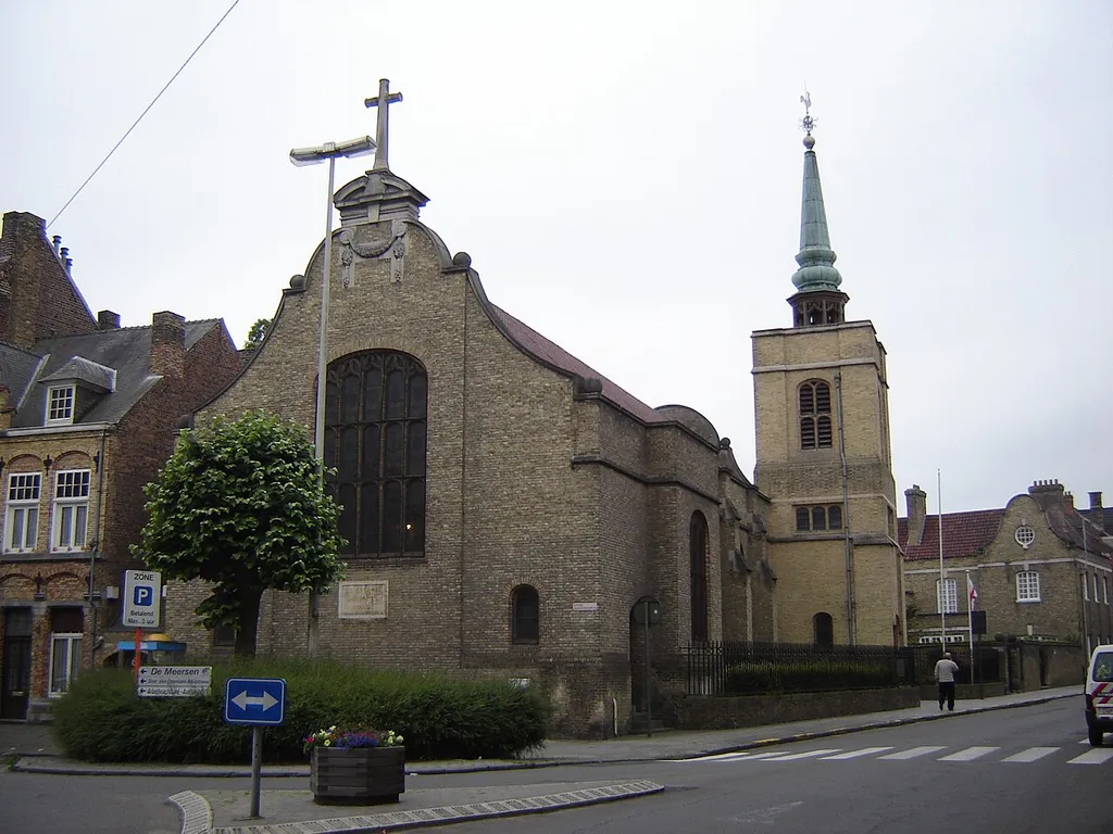 Saint George's Memorial Church in Ieper, West Flanders, Belgium