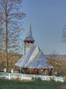 Wooden church in Frata