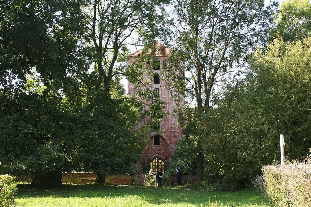 Rogóźno-Zamek - ruiny zamku krzyżackiego z XIII-XIV w.