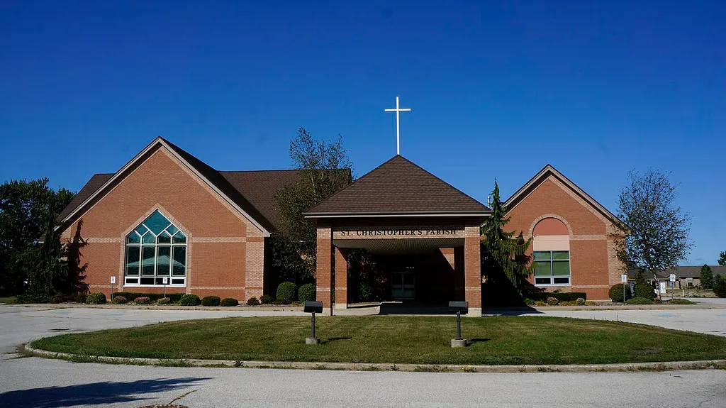 St. Christopher Roman Catholic Church in Forest, Ontario.