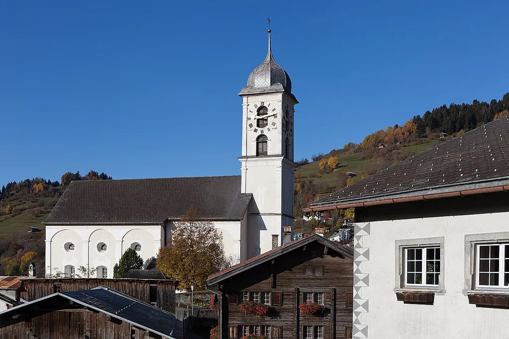 Kirche Sankt Otmar in Laax (GR)