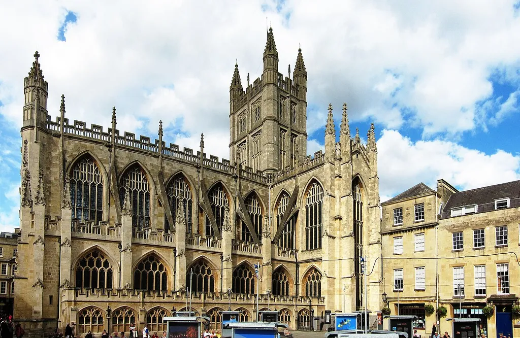 L'abbaye de Bath.