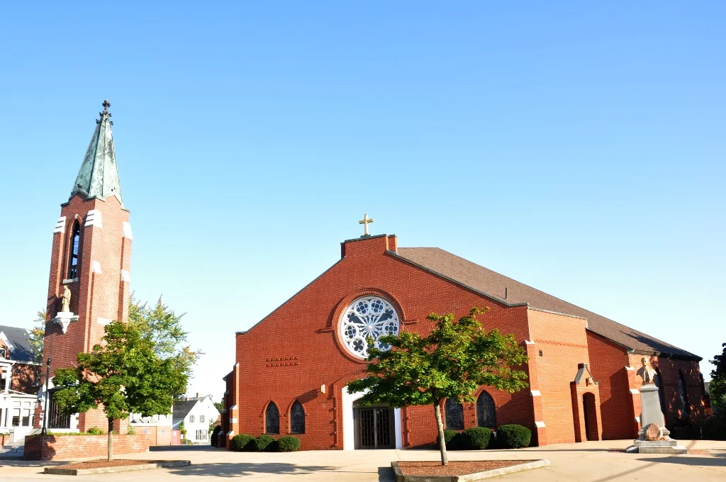 The St. Aloysius of Gonzaga Church in Nashua, New Hampshire.