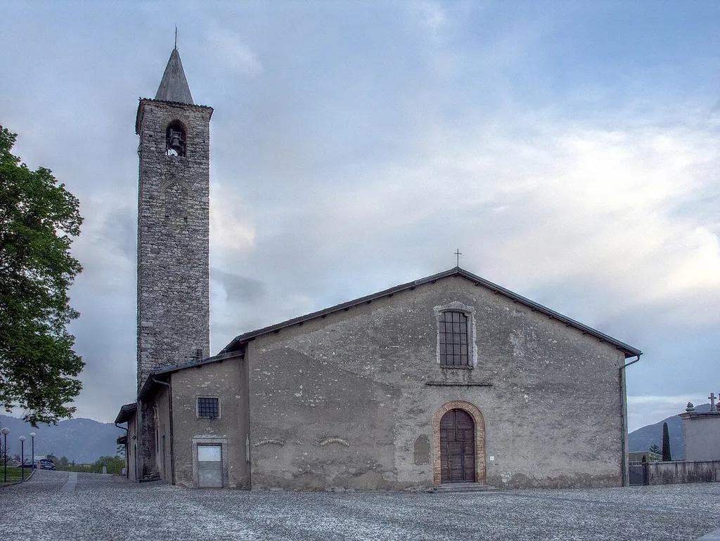 Morbio Inferiore, Tessin, Switzerland - San Giorgio church - Front view
