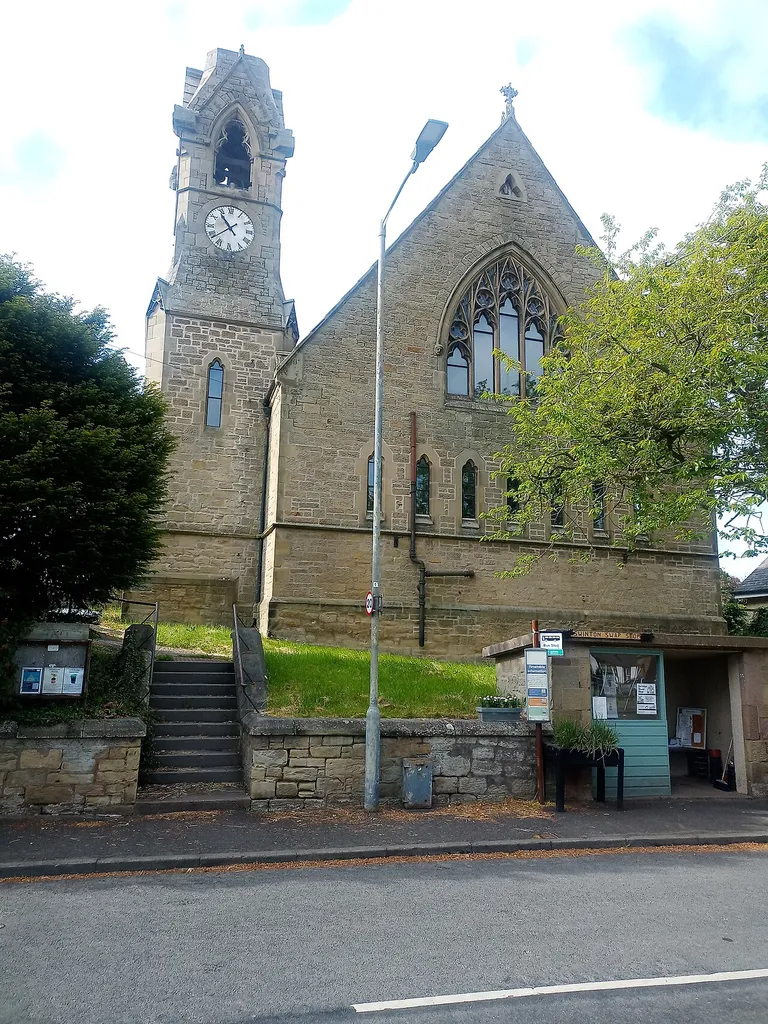 United Free Church, Main Street, Swinton (church building and church hall in Swinton, Scottish Borders, Scotland, UK)