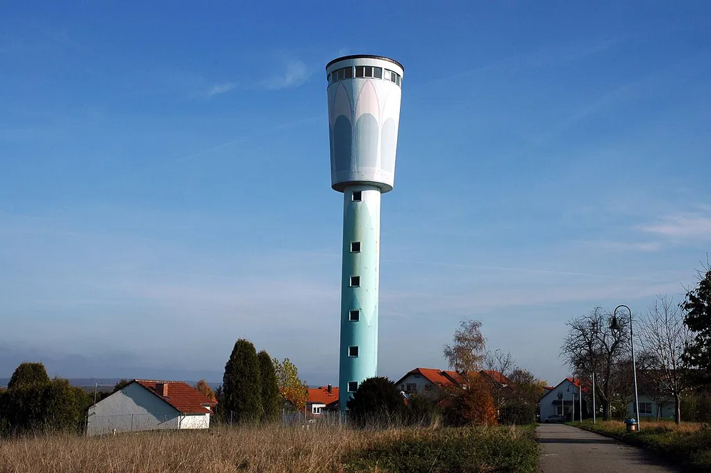 water tower in Oedheim (Germany)