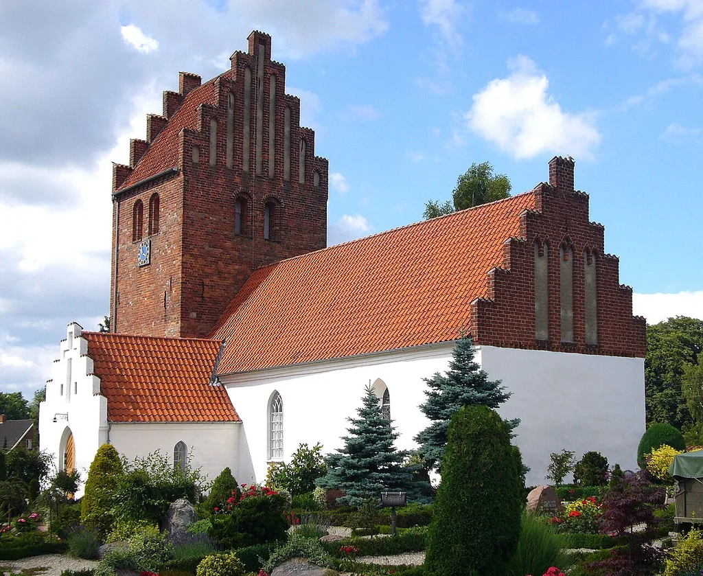 Jersie Kirke, Roskilde County, Denmark.