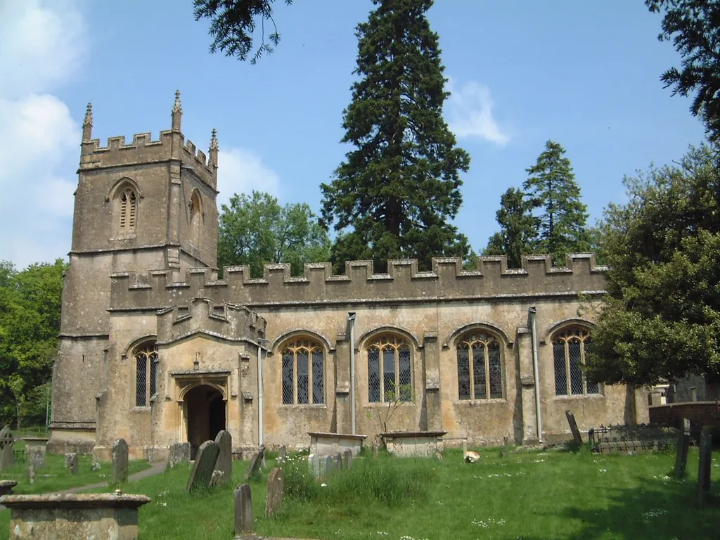 St Peter's Church, Rendcomb, Gloucestershire. circa 2000.