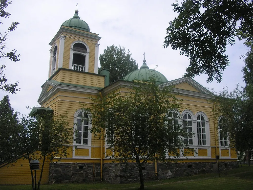 Savonlinna small church in Finland
