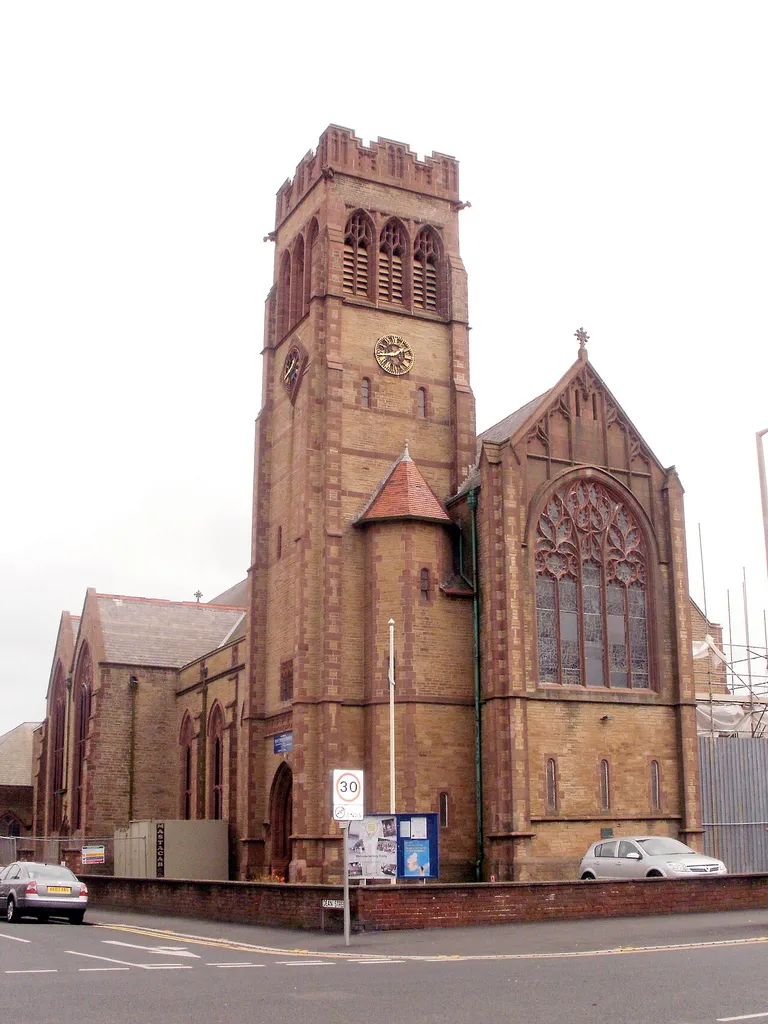Holy Trinity Church, Dean Street, Blackpool, Lancashire, England