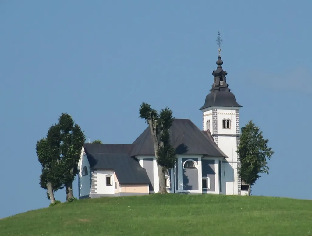 Church of the Holy Sabbath in Bukov Vrh, Municipality of Gorenja Vas–Poljane, Slovenia