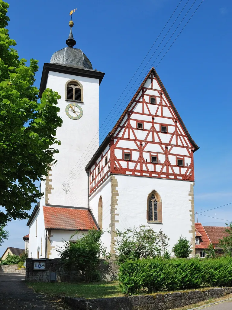 St. Stephen's Church in Hollenbach in Southern Germany.