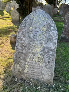 Headstone Of Bessie Remmick 13 Metres To West Of Tower Of Church Of St Endelienta