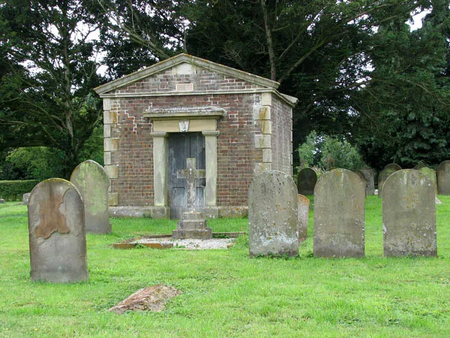 The Harvey Mausoleum. The mausoleum is situated in the south-western section of St Mary's > 1392740 churchyard and was built in 1855 by General Sir R. Harvey.
