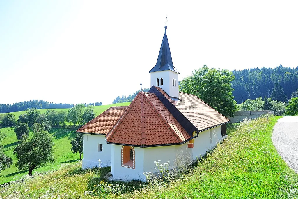 Subsidiary church Saint Michael at Wandelitzen, municipality Voelkermarkt, district Voelkermarkt, Carinthia / Austria / EU