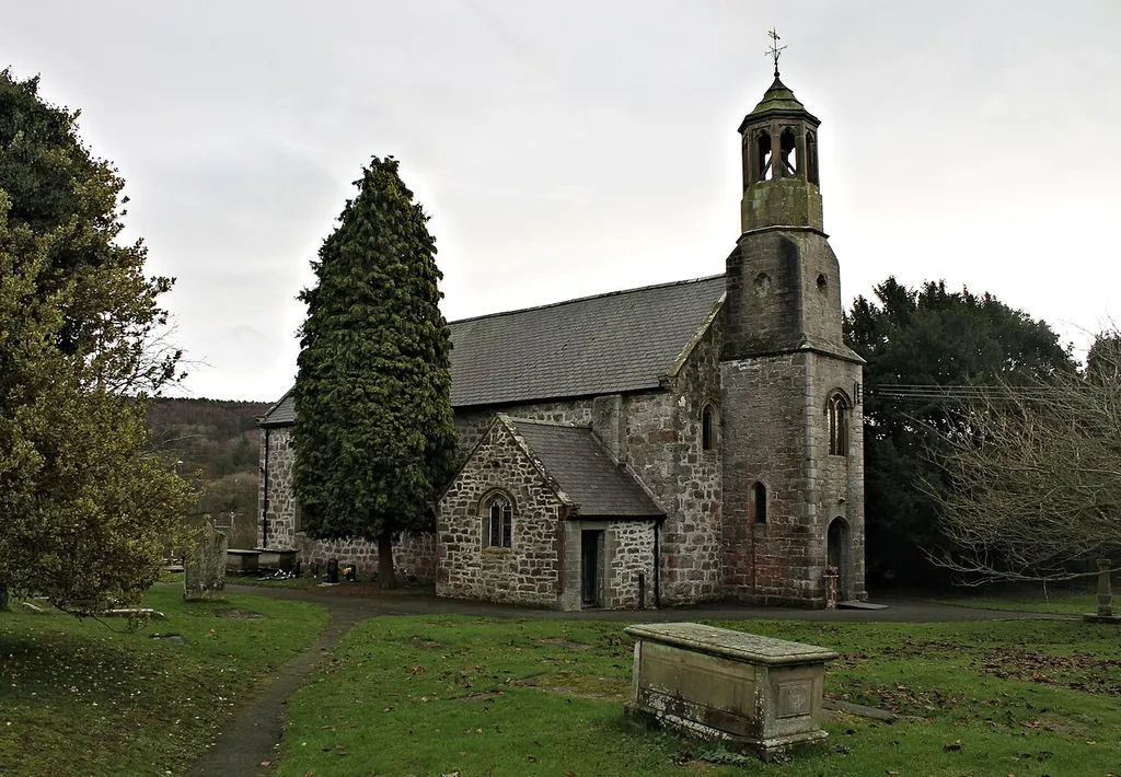 St Berres' Church is a Grade II listed building, between Rhuthun and yr Wyddgrug (Ruthin and Mold).