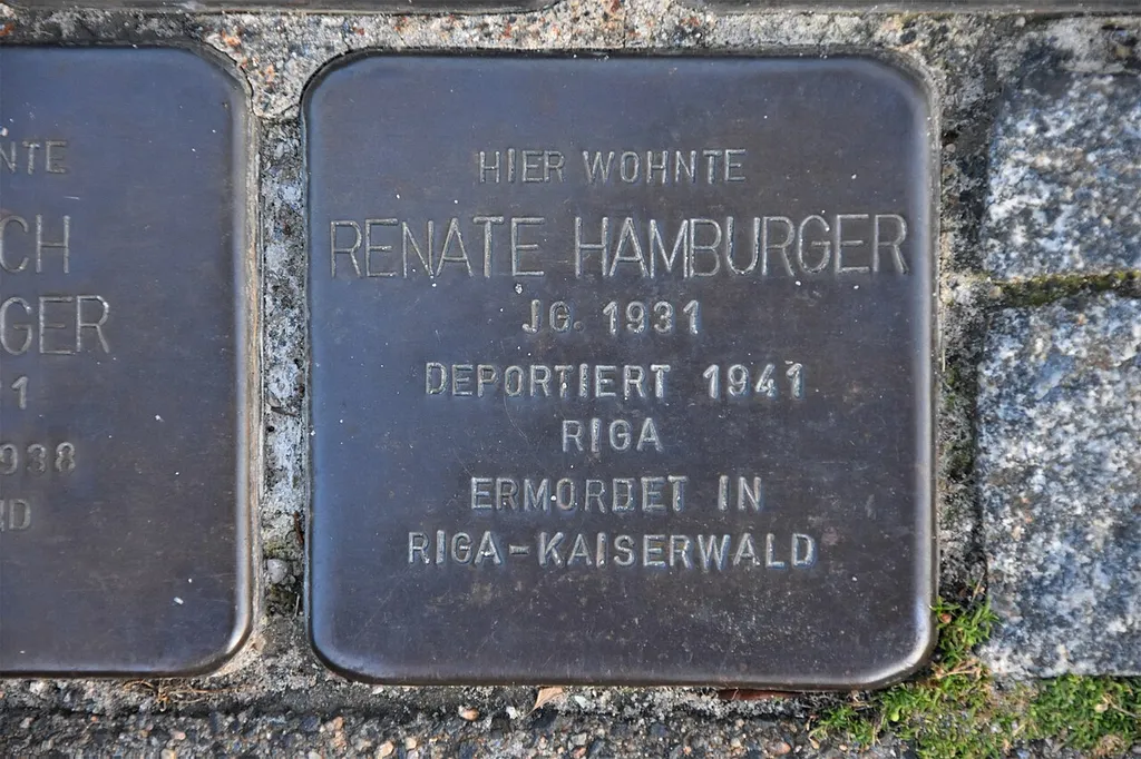 Schwarzer Weg 7, Fürstenau; Stolperstein für Renate Hamburger