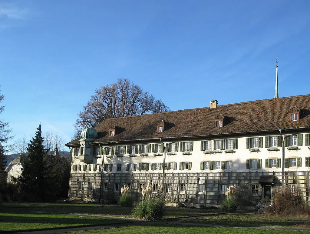 Kapuzinerkloster Westteil vom Gartenaus/Süden Richtung Nord-West