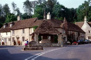 Medieval market cross immediately east of St Andrew's Church