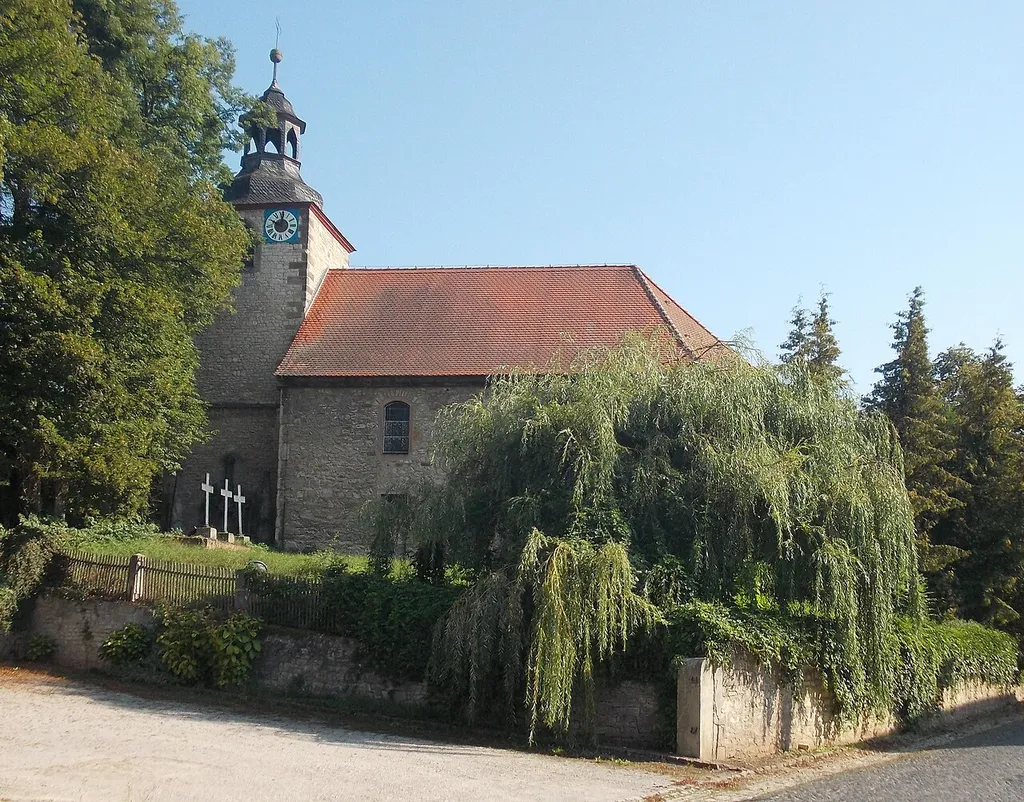 Burgholzhausen church (Eckartsberga, district: Burgenlandkreis, Saxony-Anhalt)