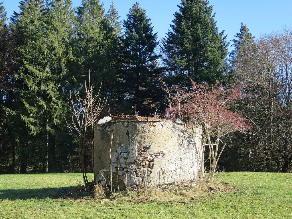 Ruine der Grasbergkapelle bei Grasberg.