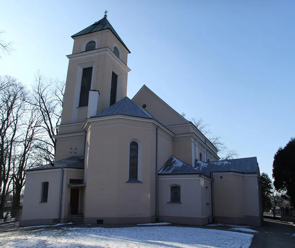 St. Andrew Bobola Church in Marki-Struga, Poland.