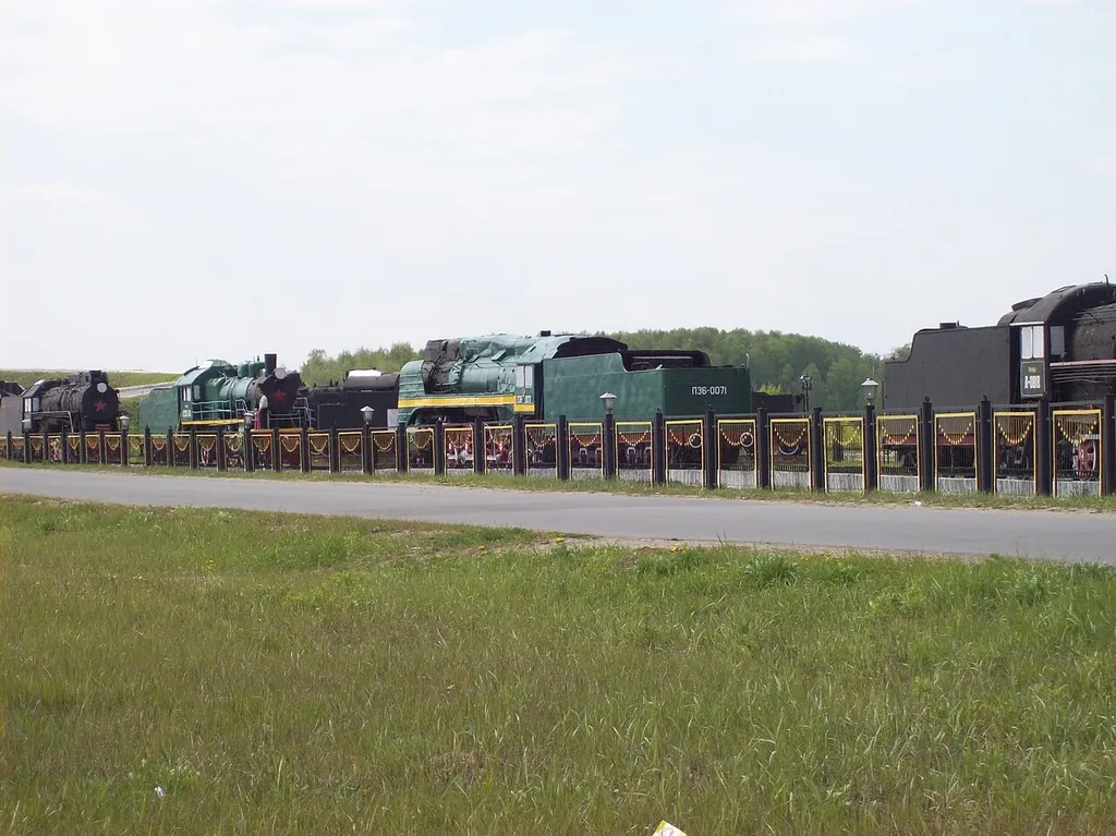 Museum locomotives in Nizhny Novgorod